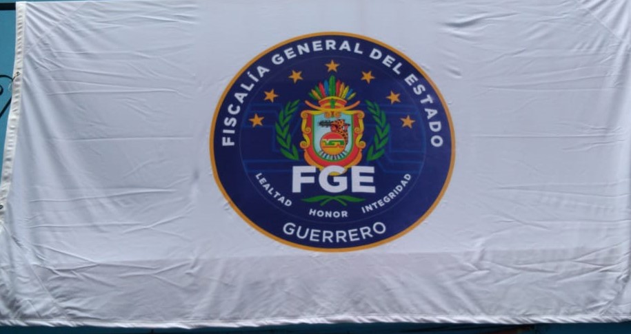 bandera fÍscalia bordada