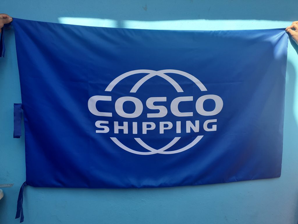 bandera sublimada cosco