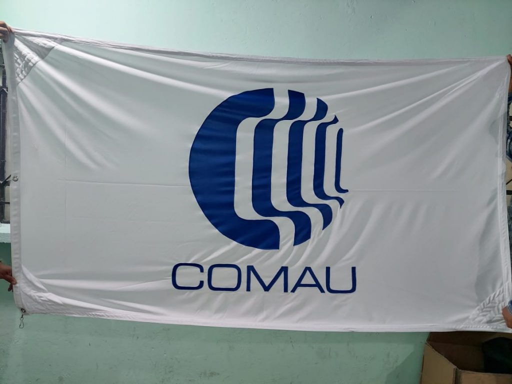 bandera aplicada comau