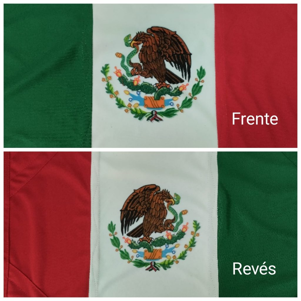 bandera exterior (frente y revéz)