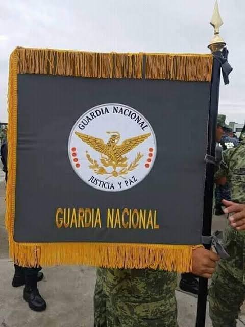 guÓn militar azul